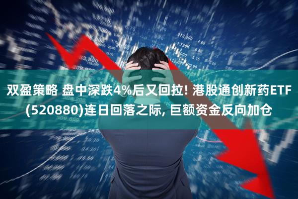 双盈策略 盘中深跌4%后又回拉! 港股通创新药ETF(520880)连日回落之际, 巨额资金反向加仓